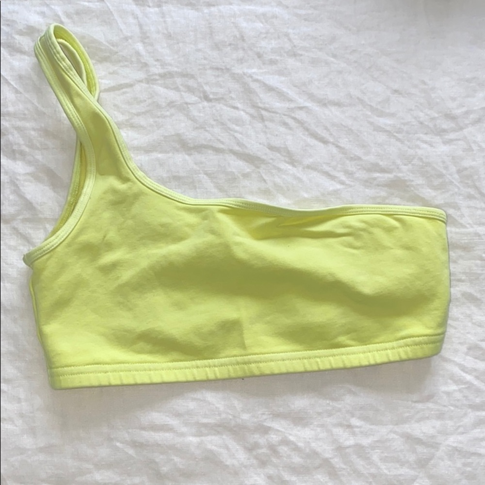 Aritiza one shoulder bralette
